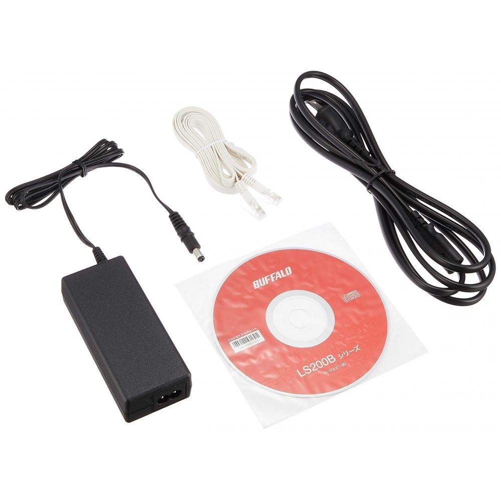 Buffalo Link Station pour fonction RAID SOHO, disque dur hautement fiable, WD Red adopté, disque dur réseau (NAS), Garantie 3 ans, 4 To LS220DN0402B