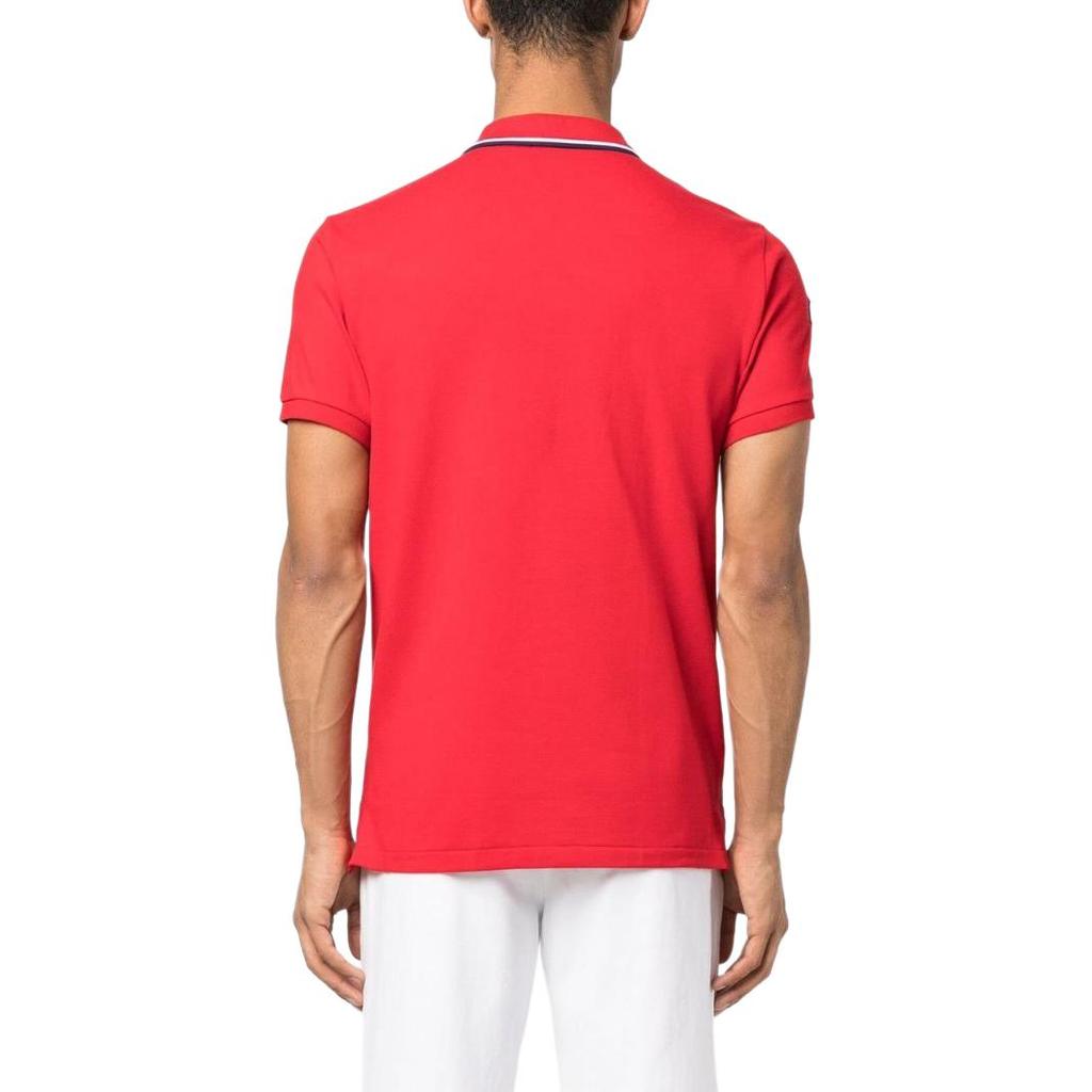 Polo Ralph Lauren SS23 Tiermuster Straight Fit Kurzarm Poloshirt Herren Oberteile Leuchtendrot 710900614-002