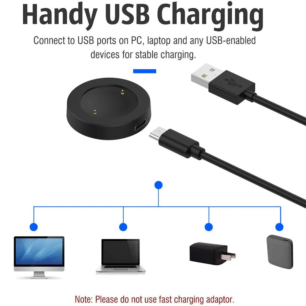 Dock de încărcare pentru Huawei honor watch GS3 GS4 Smart Watch 100cm Cablu de încărcare USB Cradle de încărcare magnetică pentru Honor watch 4