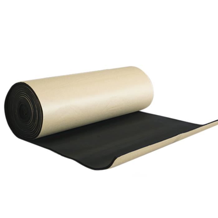 Tapis isolation thermique - sourcing map - 152cmx100cm - mousse à cellules fermées - noir - acoustique