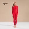 Damen Herbst & Winter Reines Baumwoll-Mittelhoher Kragen Thermoset: 2025 Neuer Stil Basisschicht