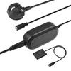 Andoer DK-X1 AC Power Adapter NP-BX1 Dummy Battery DC Coupler Kit Accessory Replacement for Sony