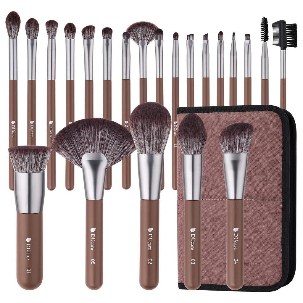 DUcare Makeup 22 Make-up-Tasche Luxus-Make-up Make-up Make-up Foundation Puder Lidschatten Wangen Gesicht stilvolle Geschenkpinsel, Stücke, enthalten,