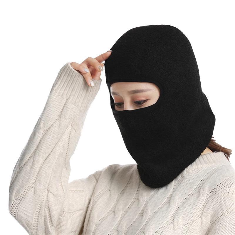 Winddichte & Staubdichte Kaltwetter-Fahrrad-Vollgesichtsmaske mit Ohren- und Nackenschutz
