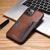 Drop Protection Card Holder Leather Case For Iphone 14 Pro Max 13 Pro 11 12 Anti -Knock Cell Phone Bag For Iphone 14 Plus