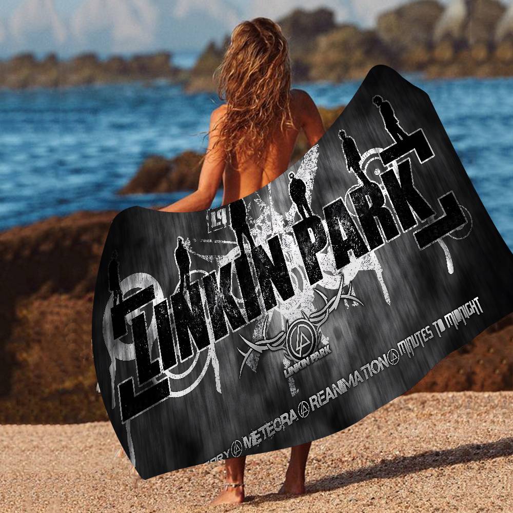 L-Linkin Hot Band Park Big Microfiber Beach Towels Quick Dry Towel Sand Beach Towels Pool Towel For Travel Swim Pool Yoga