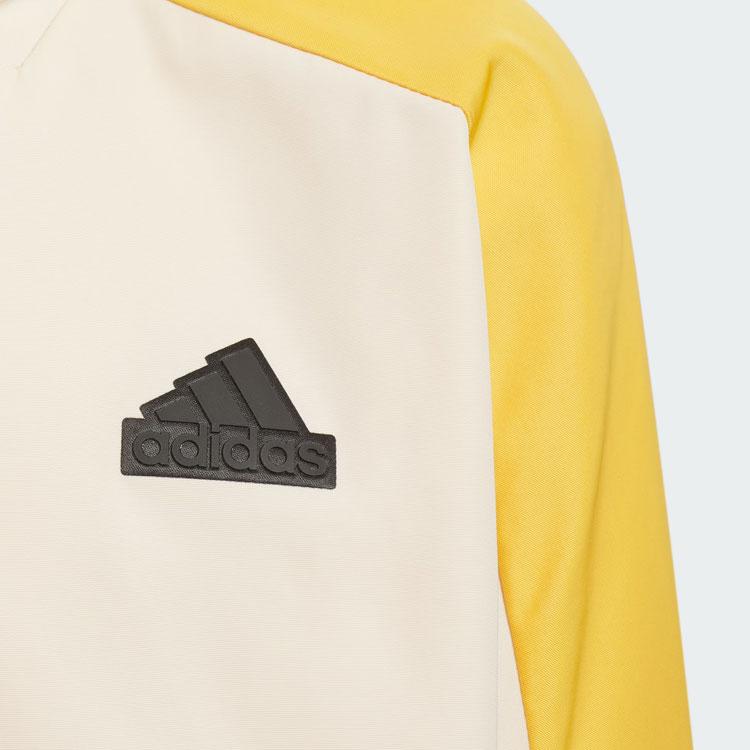 New Adidas Jackets & Coats Sportswear Urban Outdoor Sunlight Yellow Kids' IQ1333