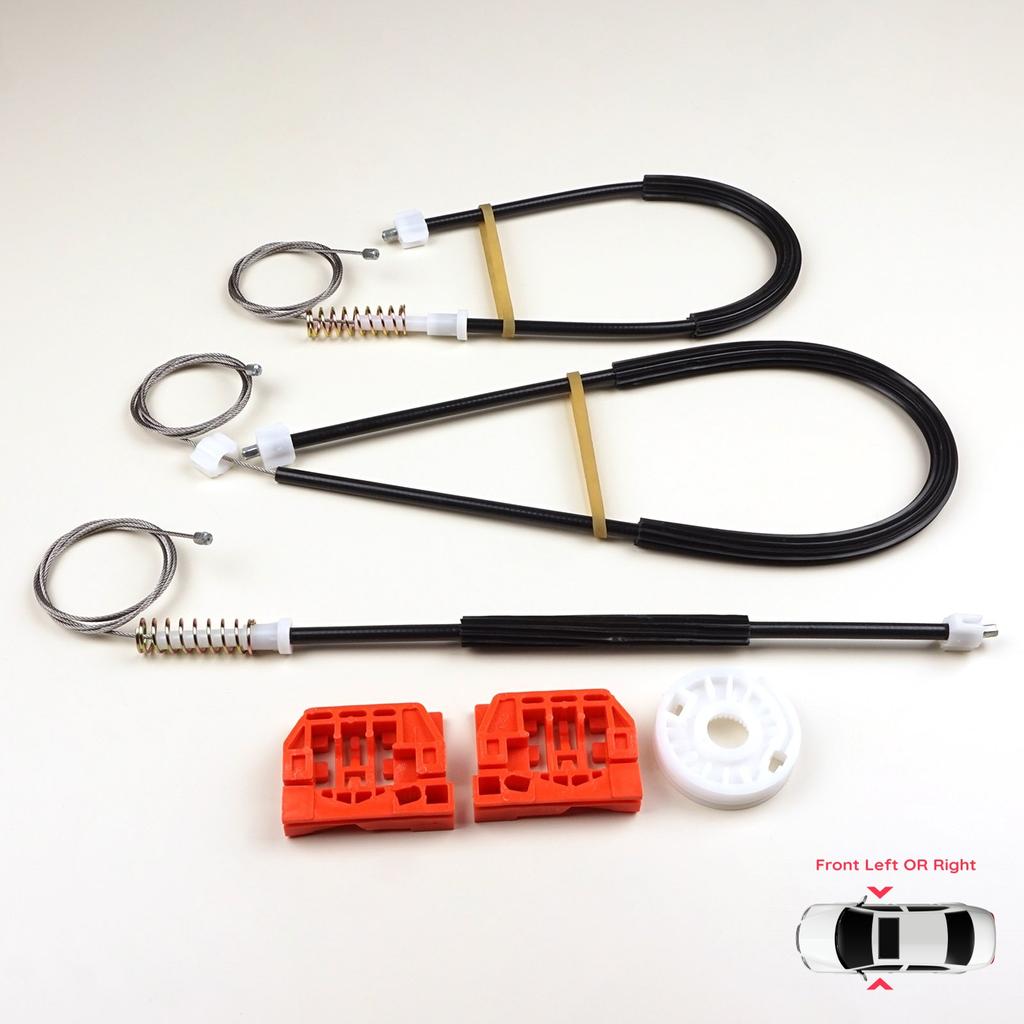 BWR301 Window Regulator Repair Kit Front Right or Left Door for VW Touran MK1 1T1 1T2 1T3 2003-2015 1T1837461 1T1837462
