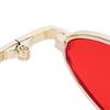 Chic Small Oval Sunglasses For Women Men Hippie Cool Metal Sun Glasses