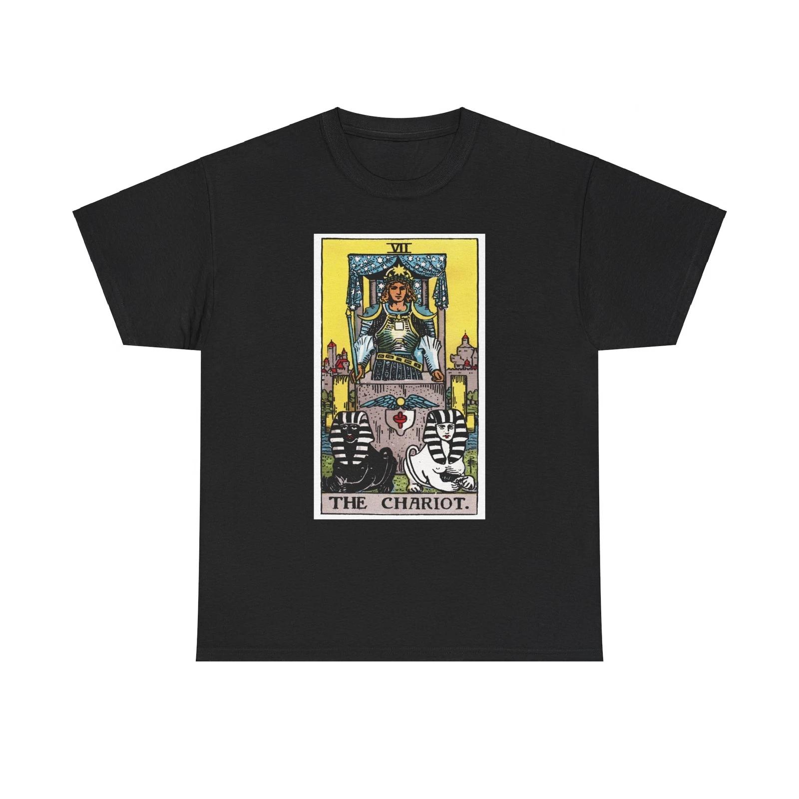 The Chariot (Tarot Card) T-Shirt XL