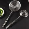 Long Handle Stainless Steel Colander Pasta Hot Pot Oil Filter Strainer Spoon Kitchen Fried Food Net Sieve Spoon Cooking Tools