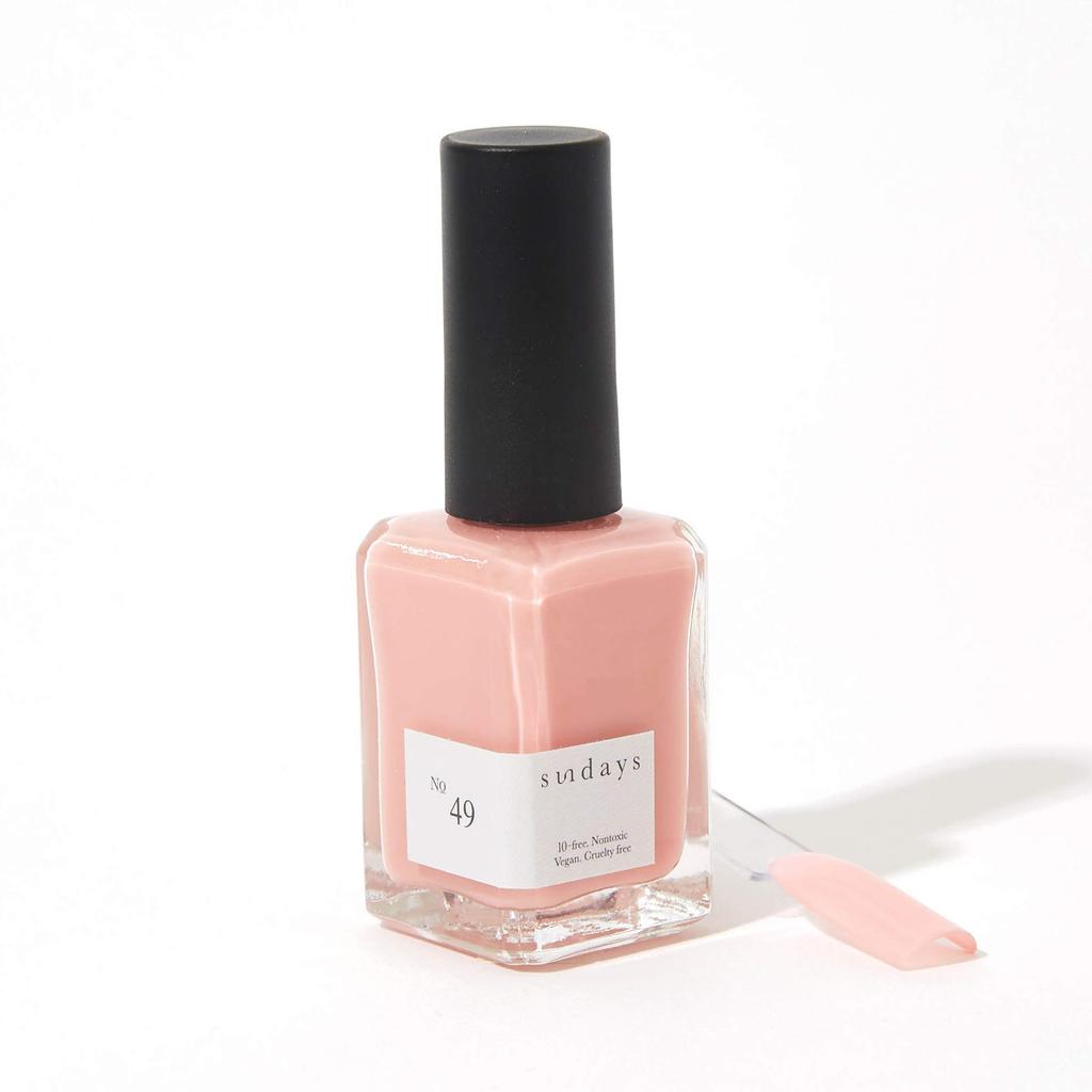 Sundays Nail Polish Color Liquid No. 49 Rose Quartz 14ml (x 1)
