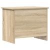 Storage Chest Sonoma Oak 60 X 40 X 50 Cm Engineered Wood