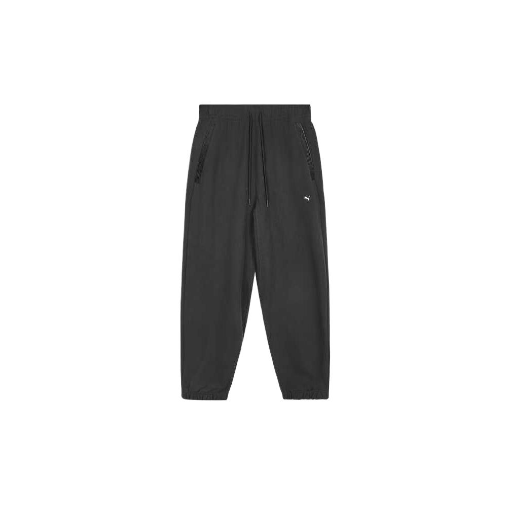 PUMA Трикотажные штаны унисекс Черные Умеренно зауженные 633504-01 L (180/78A)