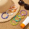 Meeres-Serie Fisch Anhänger Armband Niedliches Strand Armreif Retro Böhmisches Ozean Armband Sommer