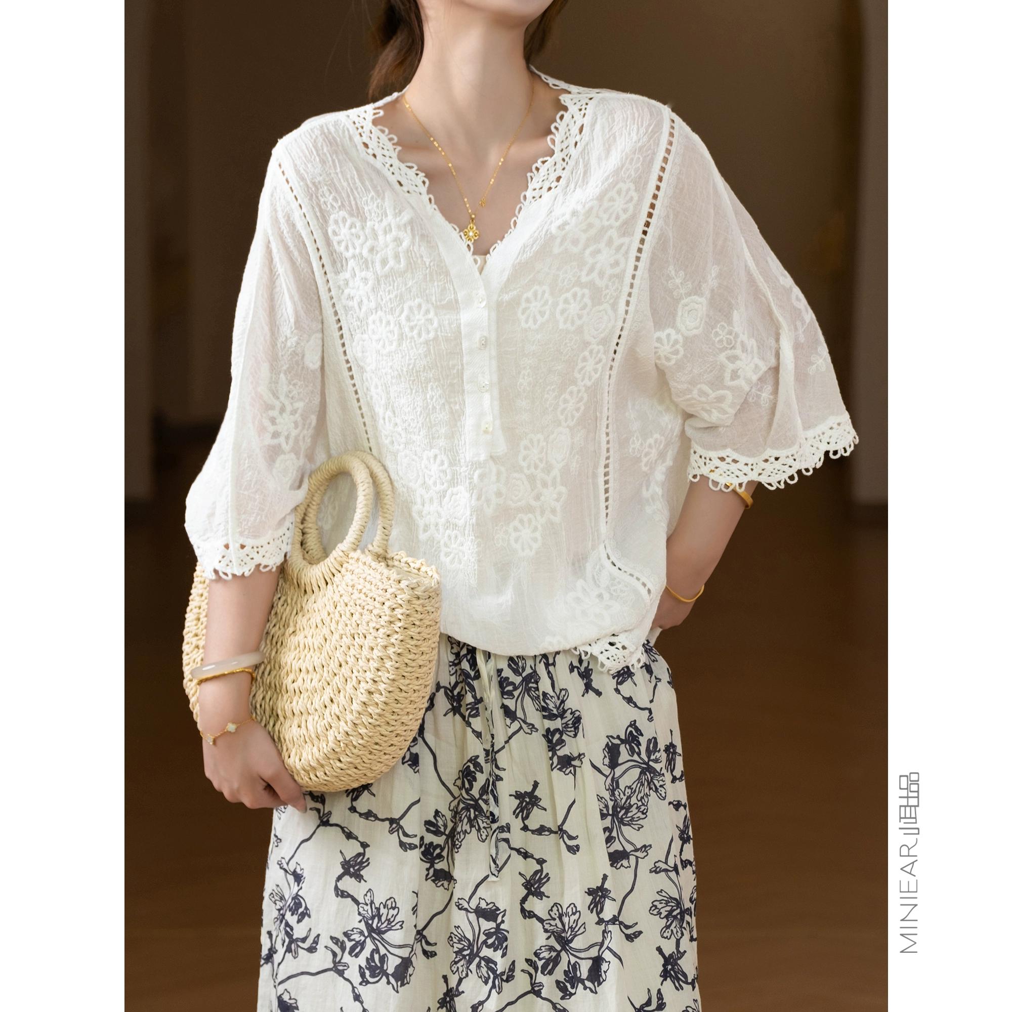 

Dimanaf Летняя женская футболка с V-образным вырезом и рукавами «летучая мышь», базовая кружевная, новая модная, кружевные футболки, повседневная свободная желтая футболка One Size