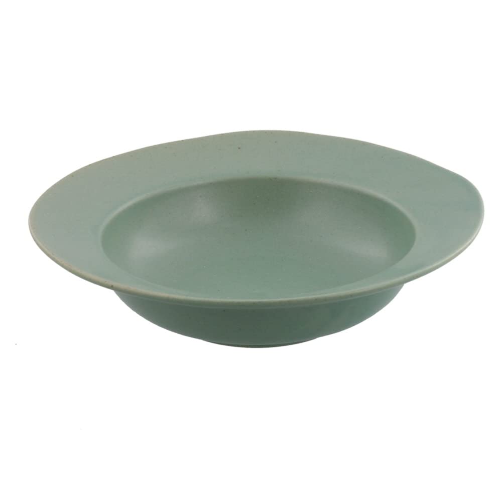 

EAST table Rimmed Soup Red Made in and Plate, 20cm, Clay, Corinne, Mint, ic-032-05, Japan, Stylish, Microwave- Dishwasher-Safe
