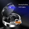 Flip cover car ashtray with LED lights for Volkswagen Golf GTI  Passat Polo Jetta Bora Beetle Tiguan Scirocco MK6 MK5