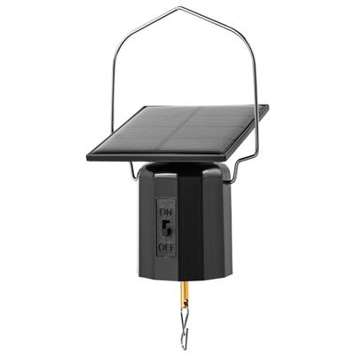  Moteur Girouette Solaire Rotatif Suspendu Décoration de Jardin Carillon Éolien Moteur Rotatif à Énergie Solaire Décor de Jardin