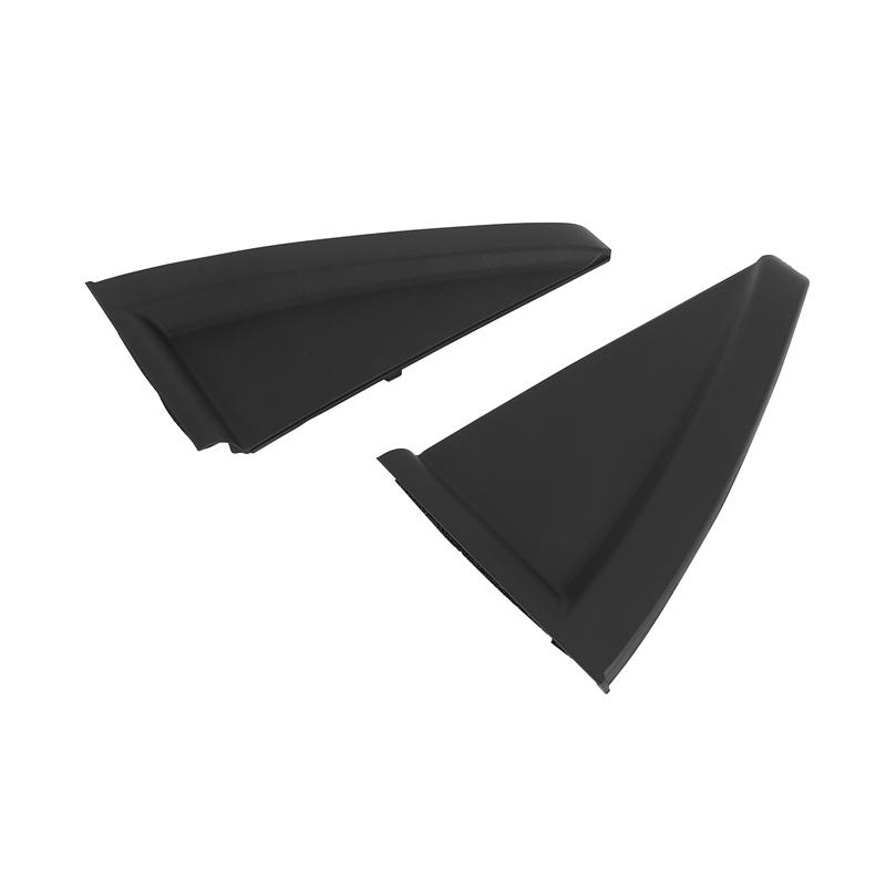 For Kia Sportage 2006-2009 2010 Rear Window Cover Kits Side Door Triple-Cornered Pillar Trim Protector Accessories-A87Q