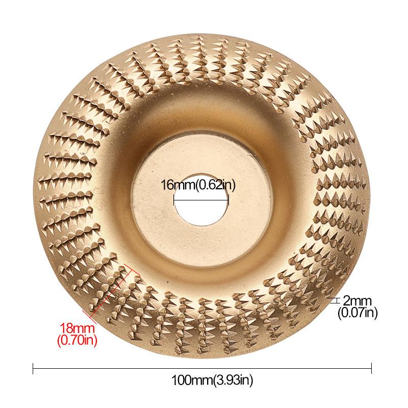 1/3 ks Dřevoobráběcí řezbářský kotouč Lešticí kotouč Všestranný brusný kotouč Nástroj pro tvarování dřeva Abrazivní kotouč 22 mm Vnitřní průměr
