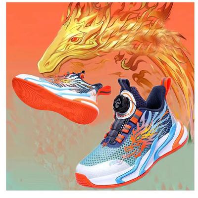 2024 Basketballschuhe für Jungen - Jahr des Drachen - Atmungsaktives Mesh für Kinder