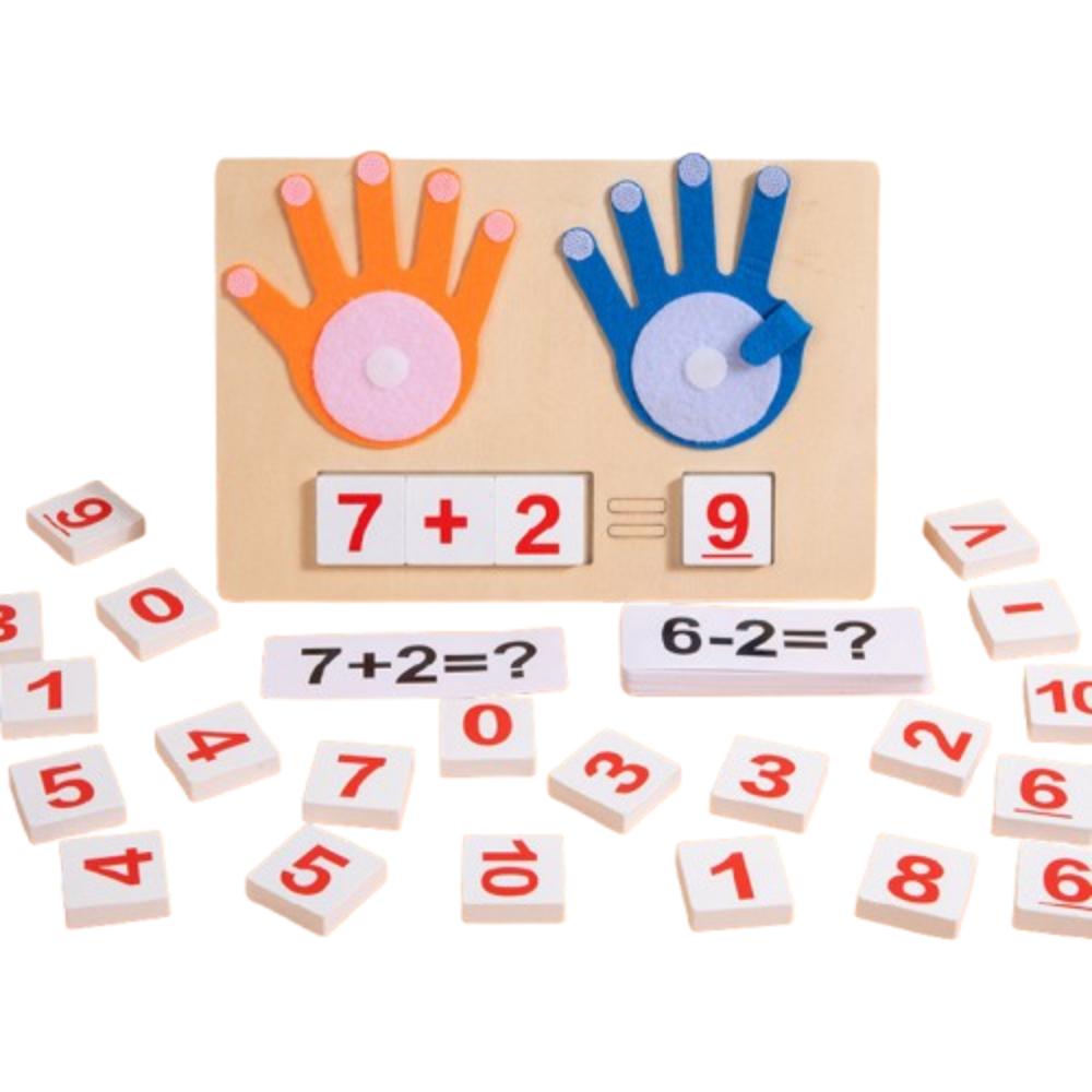 Finger Counting Design Math Learning Games Intellectual Development Toys  For Toddlers 1 set