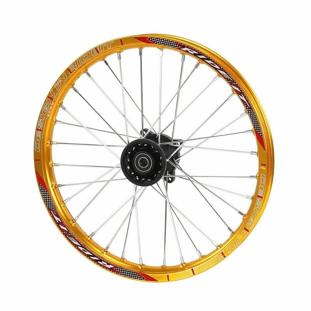 Motorcycle Front Wheel Hub Assembly Glossy for Custom Builds, Riders