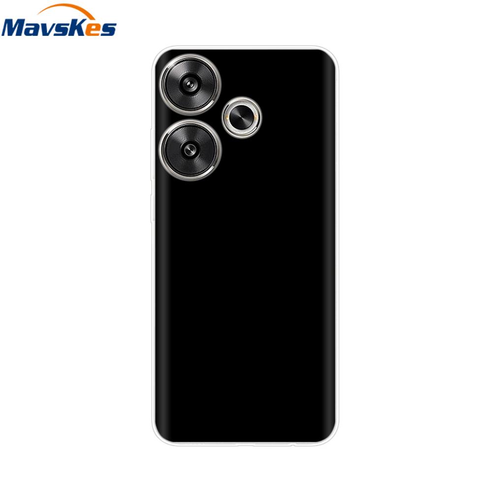 

For Redmi Turbo 3 Case Turbo3 Luxury Transparent Painted Cover Silicone Phone Cases For Xiaomi Redmi Turbo 3 Soft Shell Bumper Redmi Turbo 3