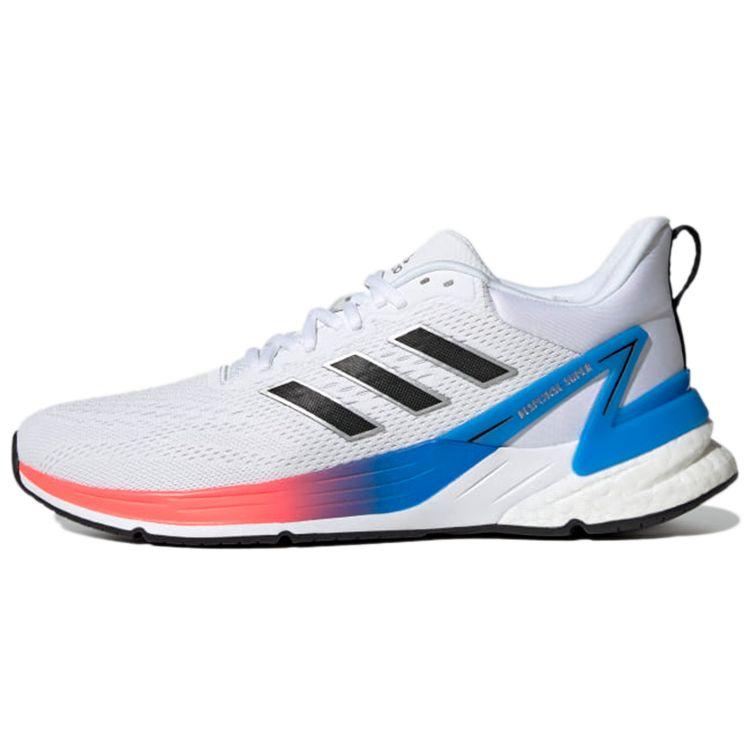 Adidas Response Super 2.0 Versatile Comfortable Durable Lightweight Low-Top Casual Running Shoes Men Sneaker White Blue Pink GX8264