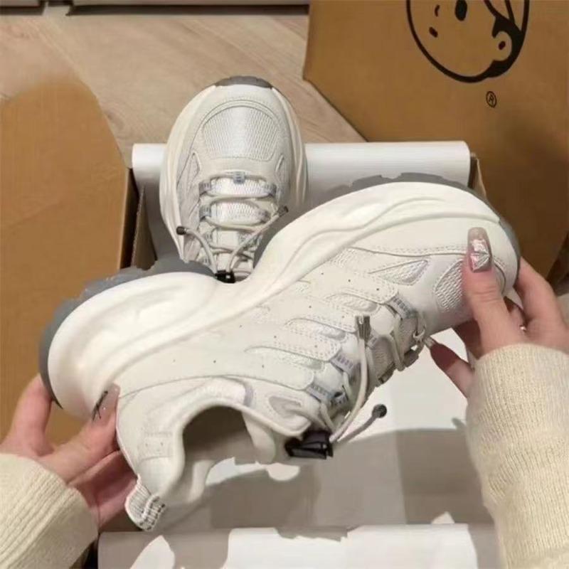 Platform Soled New Hiking Shoes Running Height Increase Casual Sports Shoes Women