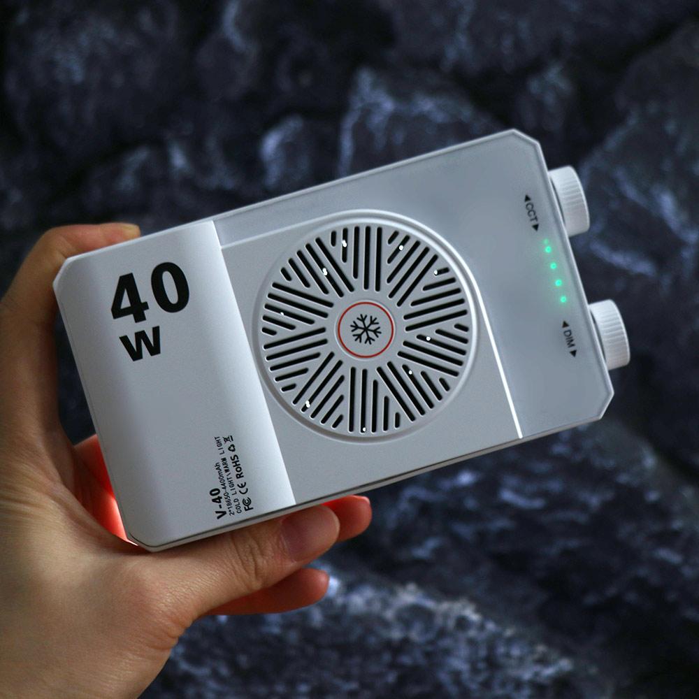 2800-9000K Mini LED Video Lamp 40W Portable Camera Fill Lamp RGB LED Camera Light  Photo Studio