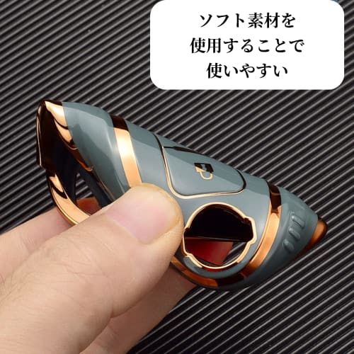 Mellbo Smart Key Case Key Case Smart Key Compatible Nissan Serena Elgrand Note X-Trail Black B