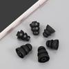 Triple Flange Ear Tips Earbuds Silicone Pads For In Ear Headphones In-Ear 4.0mm