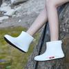 Simple and fashionable short women's rain boots waterproof boots women's water shoes non-slip rain shoes rubber shoes