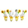 4 Pieces Bike Handlebar Duck Cute Playful for Kids, Young Children, PushAlong Toys