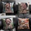 Hot Games Genshin Impact Pillow Case Linen Cushion Covers For Decorative Sofa Home Pillows Case Car Chair Pillows Cases