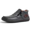 Plus Size Fashi Breathable No-Slip Cold-Resistant Comfortable Casual Outdoor Handmade Leather Autumn Winter Men Ankle Boots