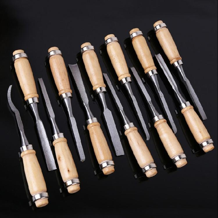 File Wood Rasp File Set Woodworking Professional Gouges Durable 12 Pieces