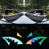 Car Antenna Mouth Styling Stickers Fashion Reflective Vinyl Decals Fin Antenna Decoration Sticker Accessories Tools