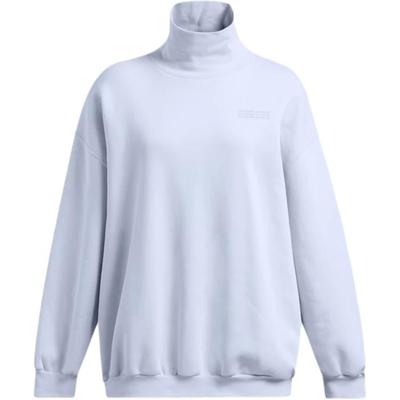 Icon Loose Simple Comfortable Warm Fleece Pullover Sweatshirt Women Sweatshirt Rain-Cloud-Blue 1386500-464