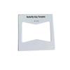 Router Slotting Auxiliary Tool Clear Slot Cutting Wood Bow Tie Template Router Template Bowtie Inlay Template for Decorative