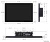 Raspberry Pi 10.1" HMI DSI Touch Display, 1280x800, Compatible with 4B/5 Models