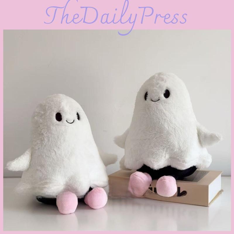 Creepy Plush Ghost Doll Pp Cotton Filling Halloween Party Decor Children Gifts