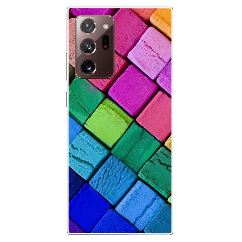 Soft Cover For Samsung Note 20 Ultra Case S20 FE TPU Print Cat Silicone Cases for Samsung Galaxy Note20 M52 5G Funda Coque Clear