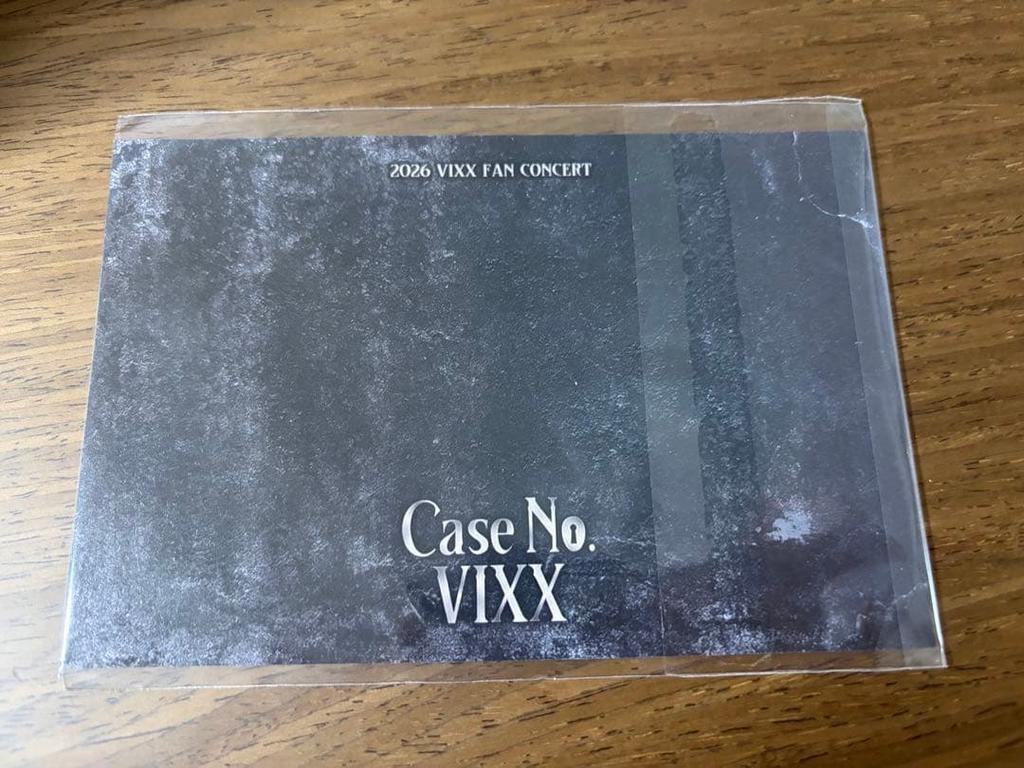 [USED] VIXX FAN CONCERT Admission Bonus: Postcard
