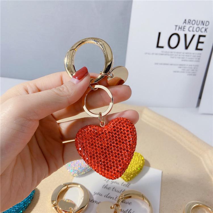 

Брелок Кристалл Стильный С Круглой Пряжкой Модный Автомобильный Подвесной Брелок StyleH