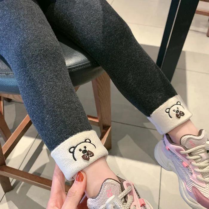 

Бархатные леггинсы для девочек Детские цельные бархатные брюки Осенние и зимние эластичные брюки Плотные детские брюки 110 серый