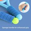 Kids Badminton Racket Set With Tennis Ball Outdoor Sports Interactive Tennis Ball Toys Gift For Kid