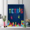 Tetris 100% Round Full Drill 5D DIY Diamond Painting Embroidery Cross Stitch Rhinestone Décor